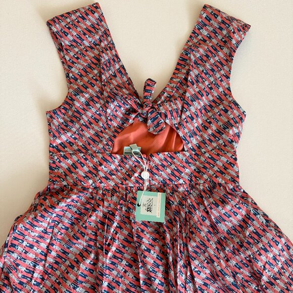 NWT PLENTY DRESSES BY TRACY REESE Pink Pattern Allover Printed Dress Size 6 $200 - Picture 6 of 8